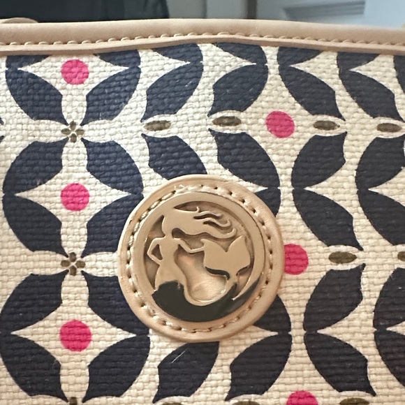 Spartina 459 Dafuskie Island Maritime Pattern Purse and Accessory Bag - Picture 2 of 7